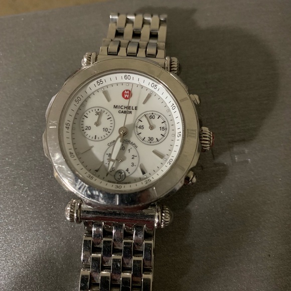 Michele Caber Chronograph watch. Used. - Picture 4 of 8